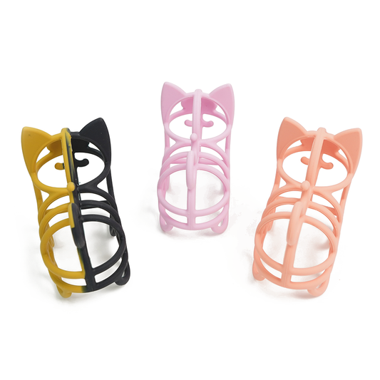 Cat-Shaped Baby Teether