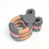 Wood Ring Silicone Koala Teether