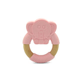 Elephant Silicone Wood Teether