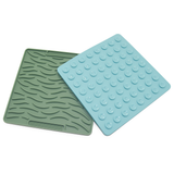 Worm-Textured Suction Licking Mat for Pets