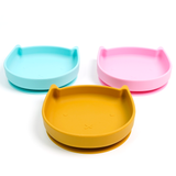 Cat Design Silicone Plate (440mL)