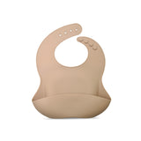 Silicone Baby Bib with Large Pocket