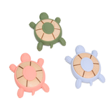 Ringed turtle Silicone Wood Teether