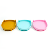 Cat Design Silicone Plate (440mL)