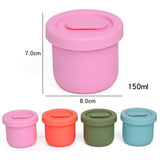 Silicone Snack Cup with Lid (150mL)