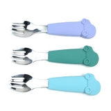 Animal-Handle Baby Forks (Car)