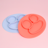 Frog Design Silicone Divided Plate