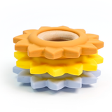 Sun-shaped Silicone Wood Teether