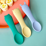 Animal Silicone Baby Spoons