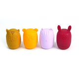 Silicone Animal Bath Toys Set