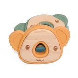 Ringed Koala Silicone Wood Teether