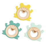 Frog Silicone Wood Teether