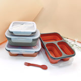 Folding Lunchbox with Fork