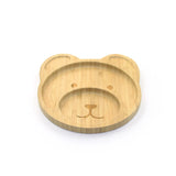 Bamboo Suction Plate for Kids – Bear Design