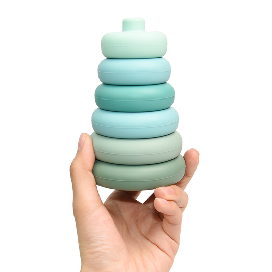 Silicone Round Stacking Toy