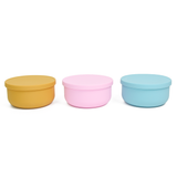 Silicone Baby Feeding Bowl with Lid (400mL)