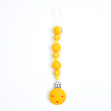 Silicone Beaded Pacifier Clip