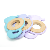 Sea Horse Silicone Wood Teether