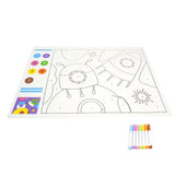 Washable Scrubable Kids Painting Mat