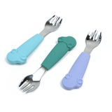 Animal-Handle Baby Forks (Car)