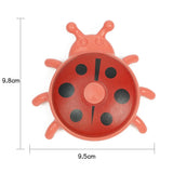 Seven-spotted ladybug Silicone Wood Teether