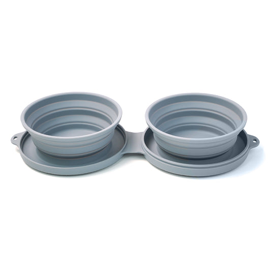 Collapsible Silicone Travel Dog Bowls