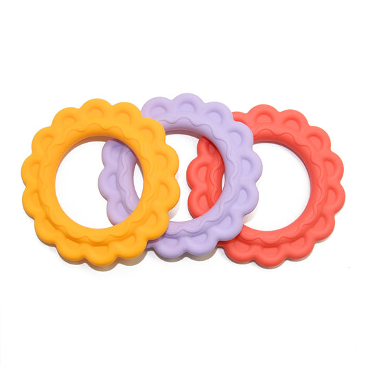 Lion-Shaped Baby Teething Ring