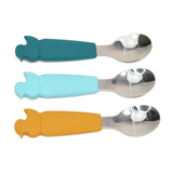 Animal-Handle Baby Spoons (Duck)