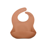 Silicone Baby Bib with Large Pocket