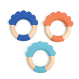 Lion-shaped Silicone Wood Teether