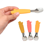 Animal-Handle Baby Forks (Duck)