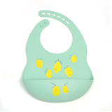 Lovely Printed Silicone Bib