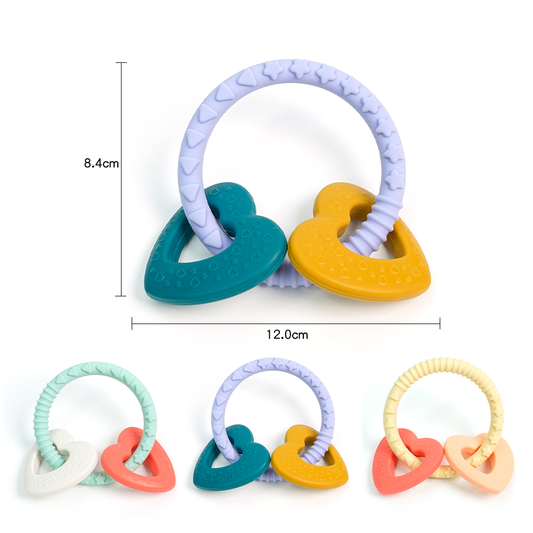 Heart Teething Ring