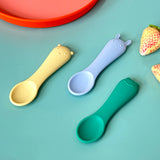 Animal Silicone Baby Spoons