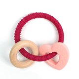 Wood Ring-Heart Teether