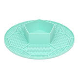 Pentagon Design Slow Feeder Bowl with Mat