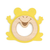 Frog Silicone Wood Teether
