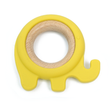 Animal-Shaped Silicone Wood Teether