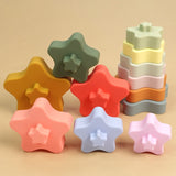 Silicone Stars Stacking Toy