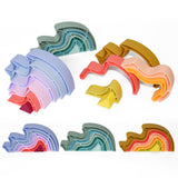 Silicone Montessori Stack Toys