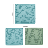 Worm-Textured Suction Licking Mat for Pets