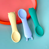 Animal Silicone Baby Spoons