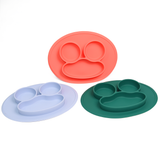 Frog Design Silicone Divided Plate