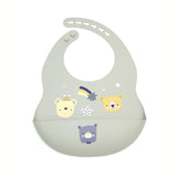 Lovely Printed Silicone Bib