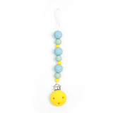 Silicone Beaded Pacifier Clip