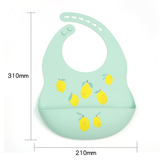 Lovely Printed Silicone Bib