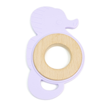 Sea Horse Silicone Wood Teether