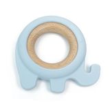 Animal-Shaped Silicone Wood Teether