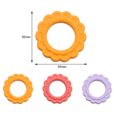 Lion-Shaped Baby Teething Ring