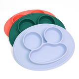 Frog Design Silicone Divided Plate